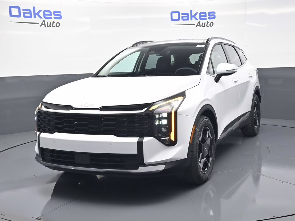 2026 Glacial White Pearl Kia Sportage EX FWD SUV