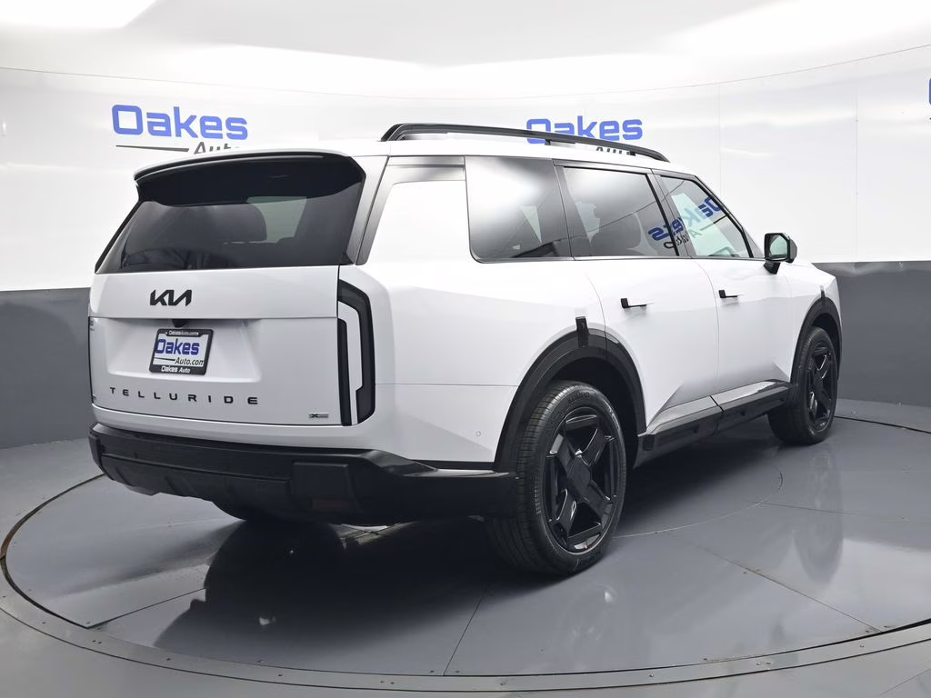 2027 Glacial White Pearl Kia Telluride Hybrid X-Line SX AWD SUV