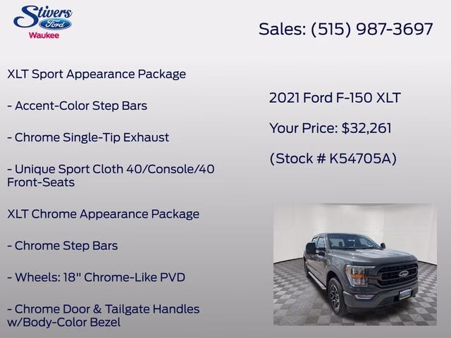 2021 Lead Foot Ford F-150 XLT 4X4 Truck