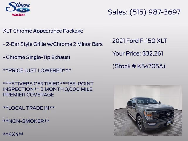 2021 Lead Foot Ford F-150 XLT 4X4 Truck