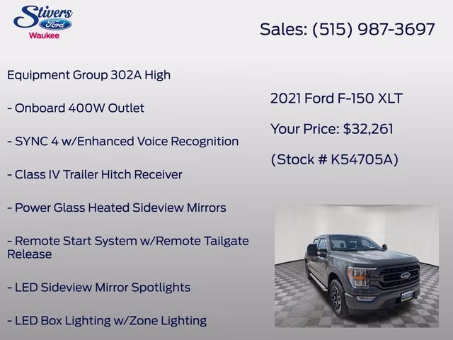 2021 Lead Foot Ford F-150 XLT 4X4 Truck