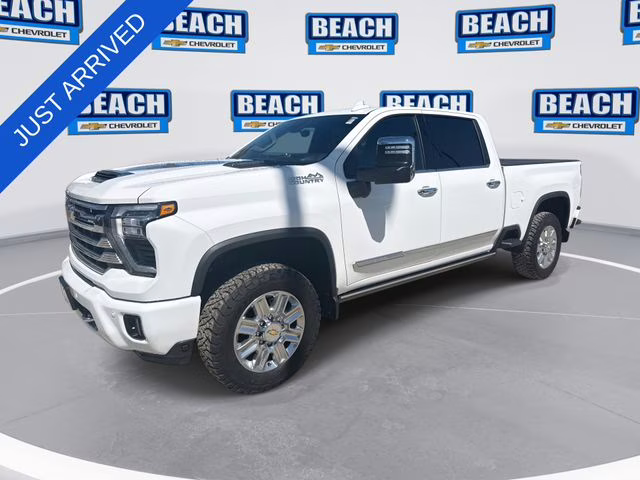 2024 Summit White Chevrolet Silverado 3500HD High Country 4X4 Truck