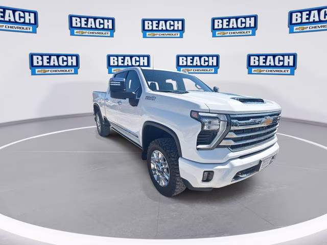 2024 Summit White Chevrolet Silverado 3500HD High Country 4X4 Truck