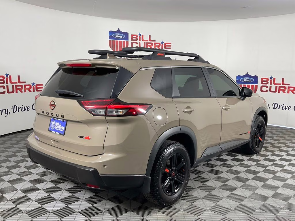 2025 Baja Storm Metallic Nissan Rogue Rock Creek AWD SUV