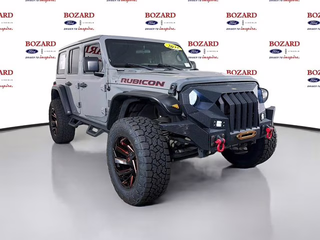 2021 Sting-Gray Clearcoat Jeep Wrangler Unlimited Rubicon 4X4 SUV