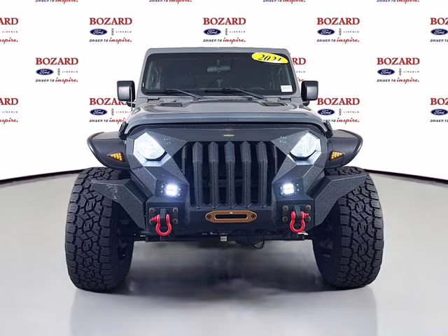 2021 Sting-Gray Clearcoat Jeep Wrangler Unlimited Rubicon 4X4 SUV