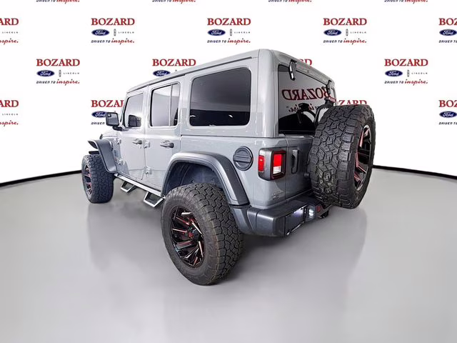 2021 Sting-Gray Clearcoat Jeep Wrangler Unlimited Rubicon 4X4 SUV