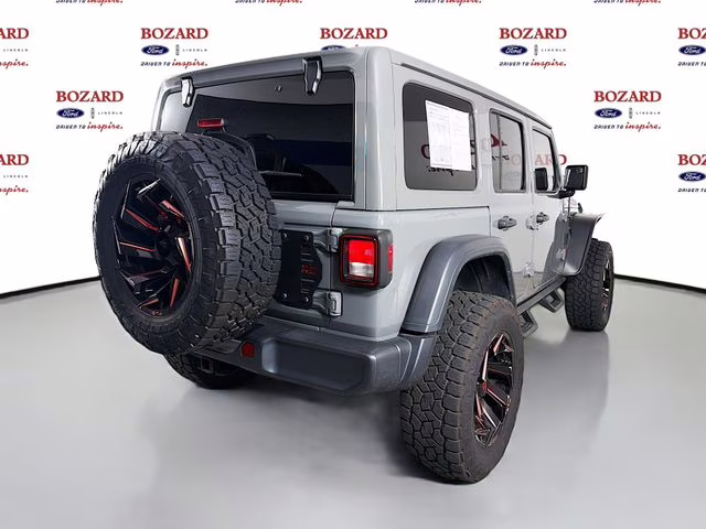 2021 Sting-Gray Clearcoat Jeep Wrangler Unlimited Rubicon 4X4 SUV