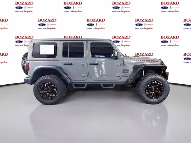2021 Sting-Gray Clearcoat Jeep Wrangler Unlimited Rubicon 4X4 SUV