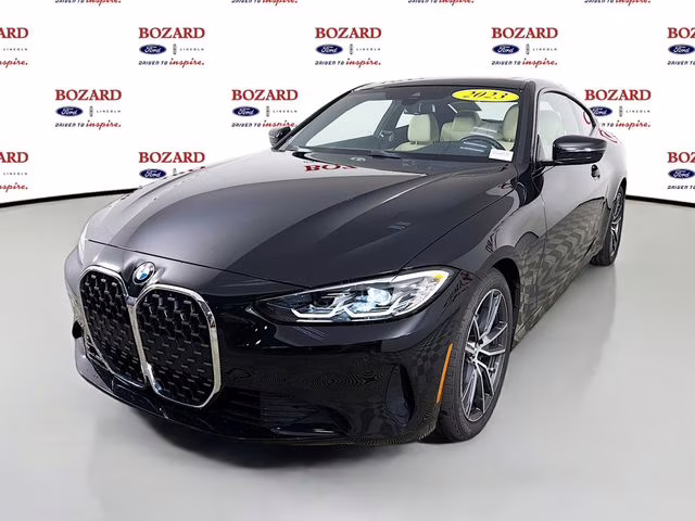 2023 Jet Black BMW 4 Series 430i RWD Coupe