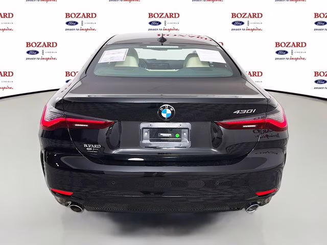 2023 Jet Black BMW 4 Series 430i RWD Coupe