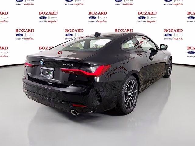 2023 Jet Black BMW 4 Series 430i RWD Coupe