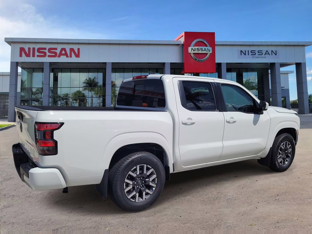 2026 Glacier White Nissan Frontier SV RWD Truck