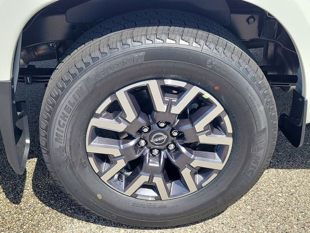 2026 Glacier White Nissan Frontier SV RWD Truck