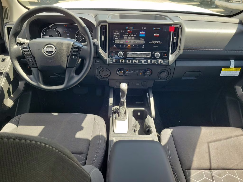 2026 Glacier White Nissan Frontier SV RWD Truck