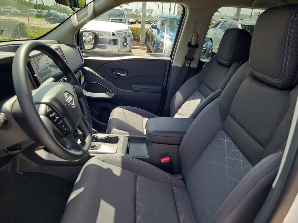 2026 Glacier White Nissan Frontier SV RWD Truck