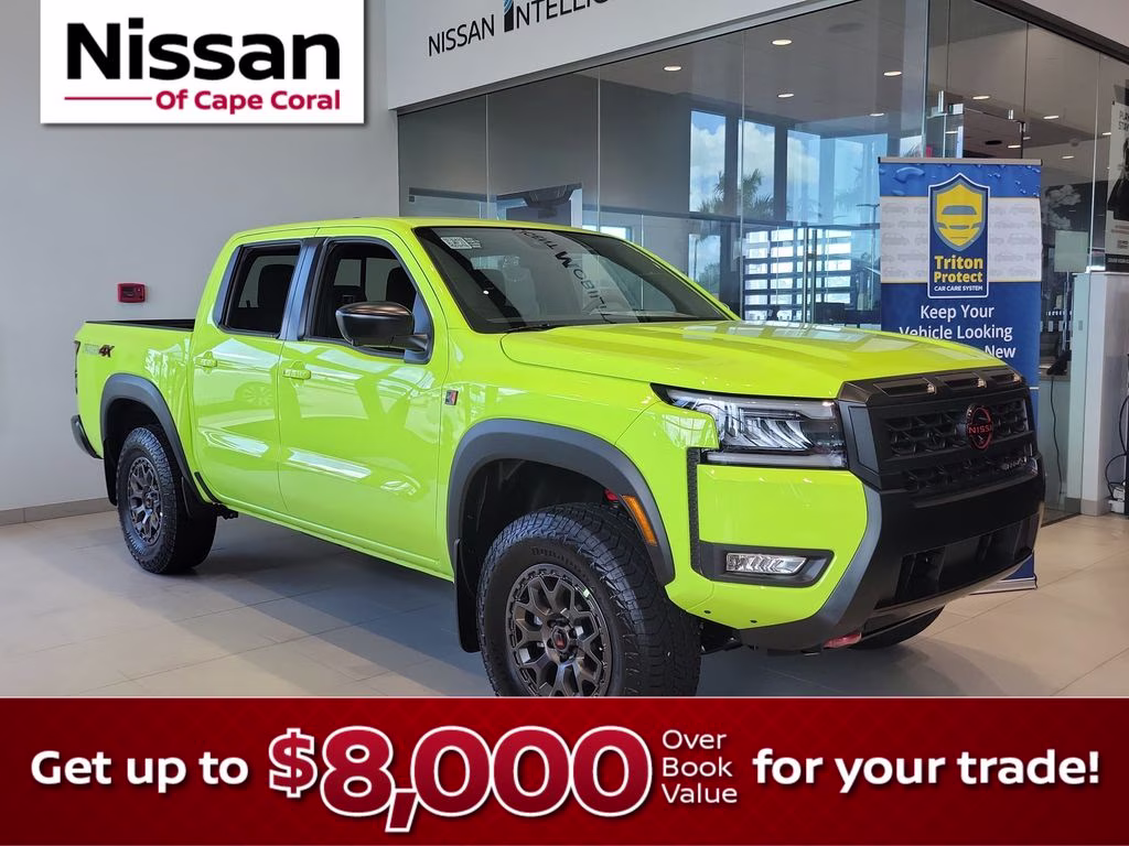 2026 Citrus Strike Nissan Frontier PRO-4X 4X4 Truck