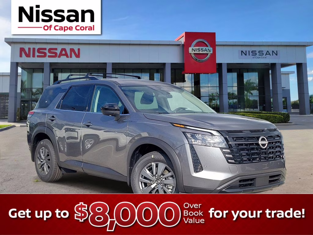 2026 Gun Metallic Nissan Pathfinder SV 4X4 SUV