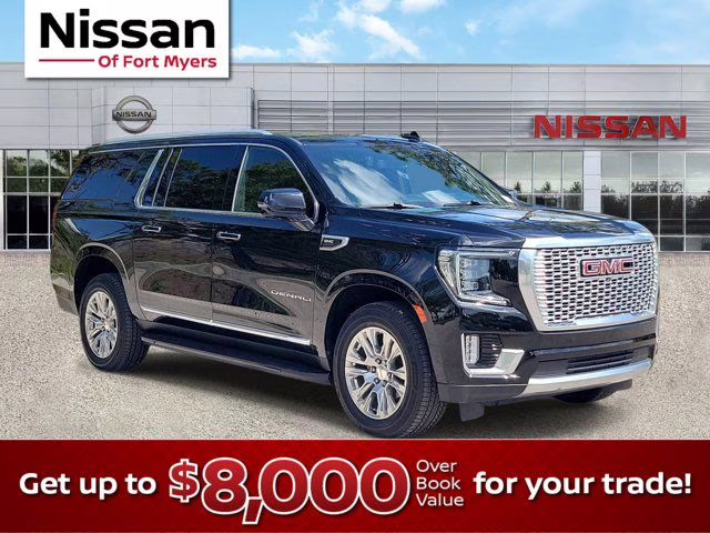 2021 Onyx Black GMC Yukon XL Denali 4X4 SUV