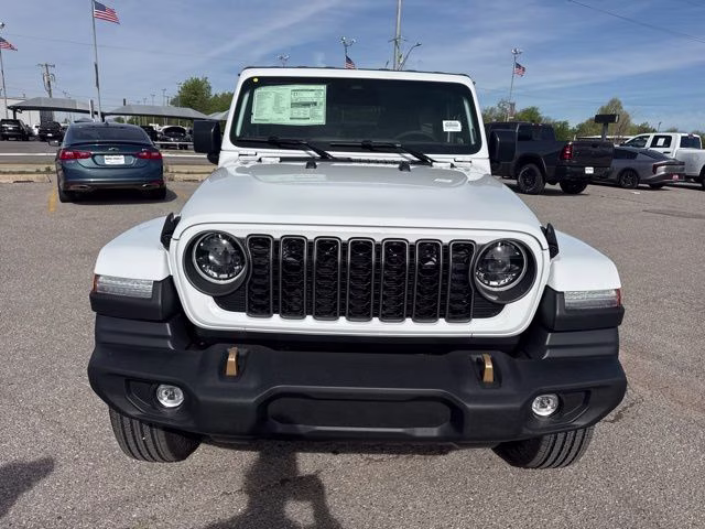 2026 Bright White Clearcoat Jeep Wrangler 4X4 SUV