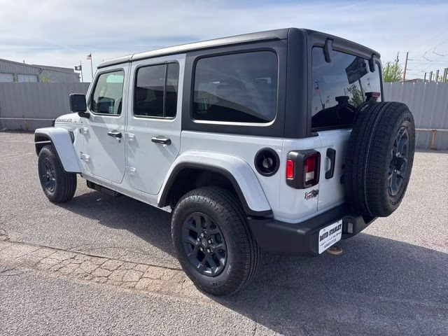2026 Bright White Clearcoat Jeep Wrangler 4X4 SUV