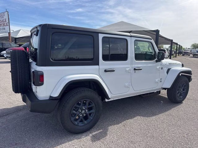 2026 Bright White Clearcoat Jeep Wrangler 4X4 SUV