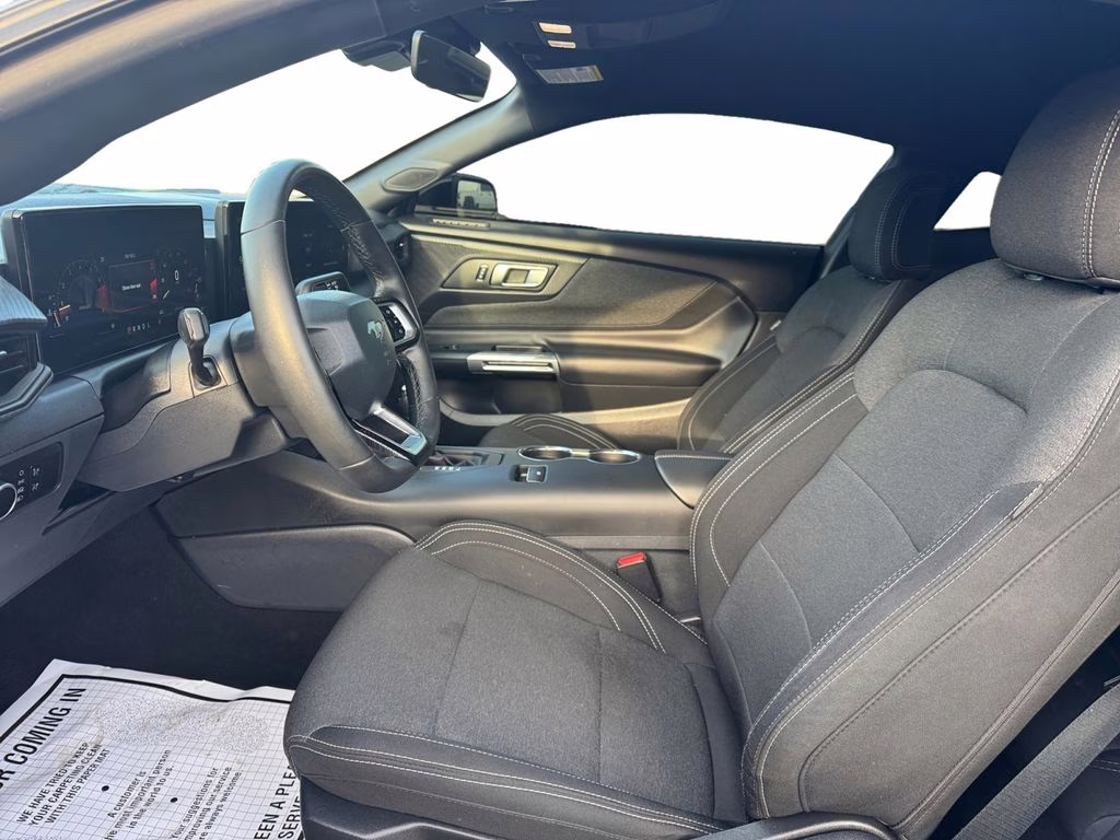 2025 Vapor Blue Ford Mustang EcoBoost RWD Coupe