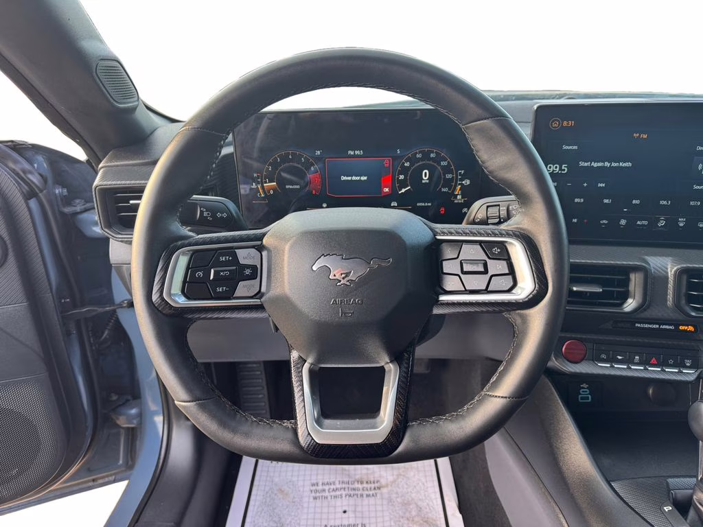 2025 Vapor Blue Ford Mustang EcoBoost RWD Coupe