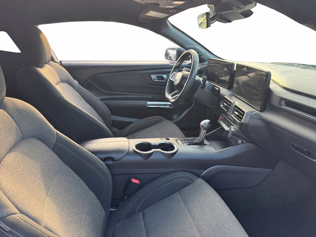 2025 Vapor Blue Ford Mustang EcoBoost RWD Coupe