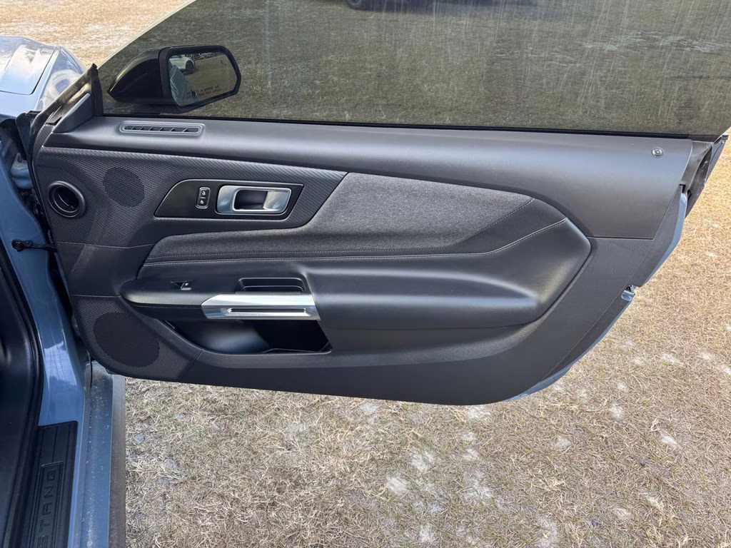 2025 Vapor Blue Ford Mustang EcoBoost RWD Coupe