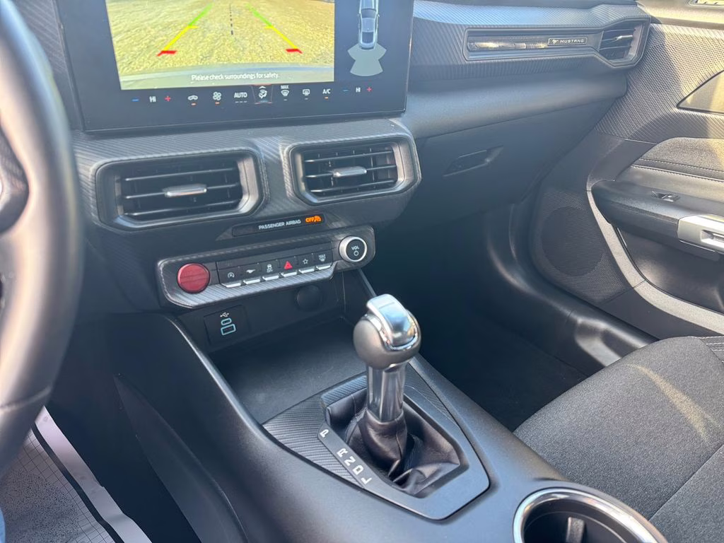 2025 Vapor Blue Ford Mustang EcoBoost RWD Coupe