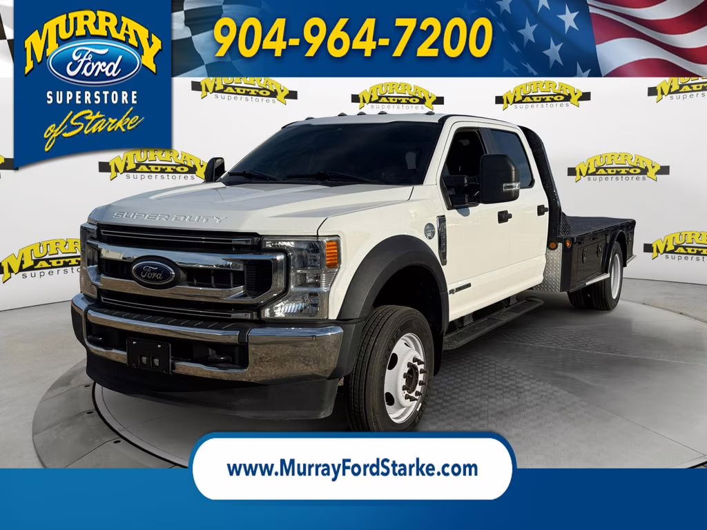 2022 Oxford White Ford Super Duty F-550 DRW XL DRW RWD Chassis