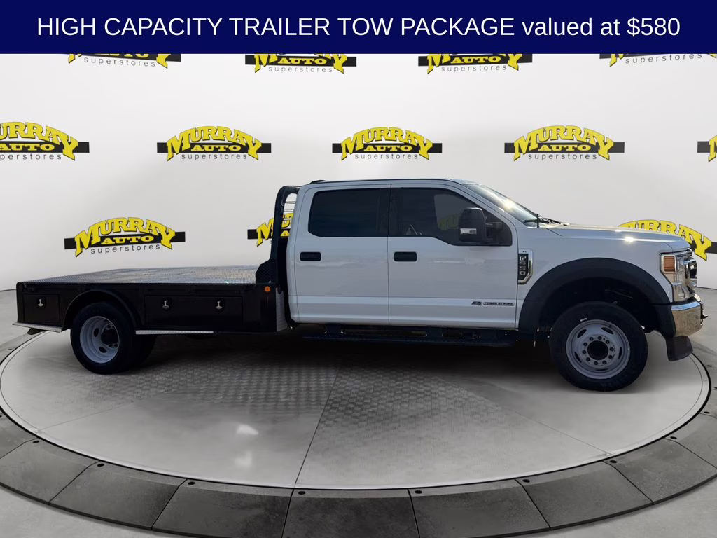 2022 Oxford White Ford Super Duty F-550 DRW XL DRW RWD Chassis