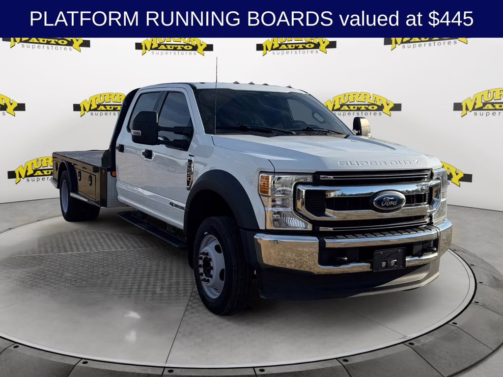 2022 Oxford White Ford Super Duty F-550 DRW XL DRW RWD Chassis