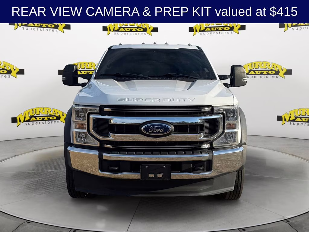 2022 Oxford White Ford Super Duty F-550 DRW XL DRW RWD Chassis