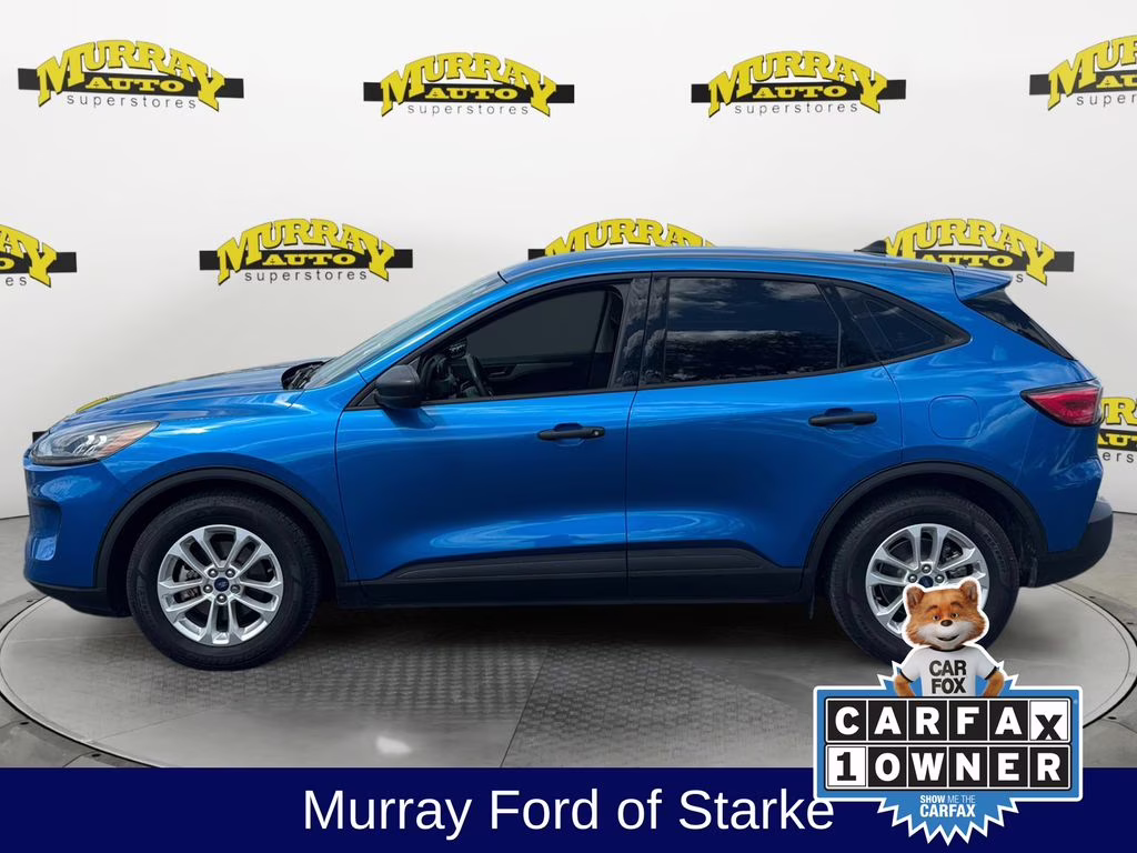 2020 Blue Metallic Ford Escape S FWD SUV