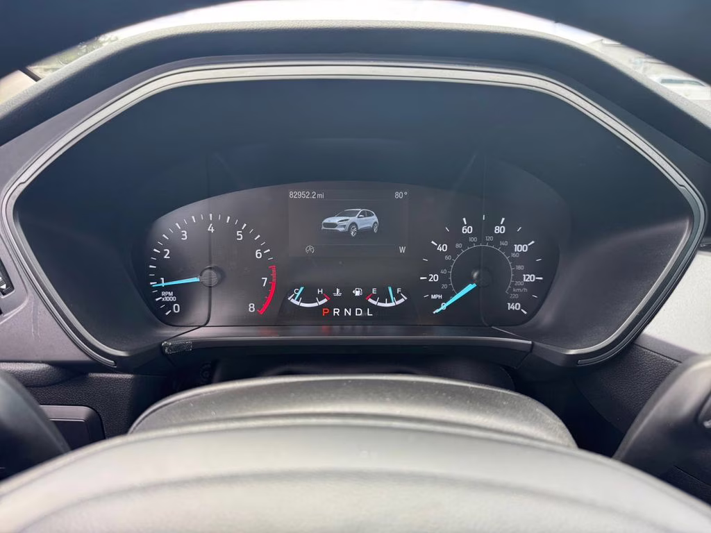 2020 Blue Metallic Ford Escape S FWD SUV