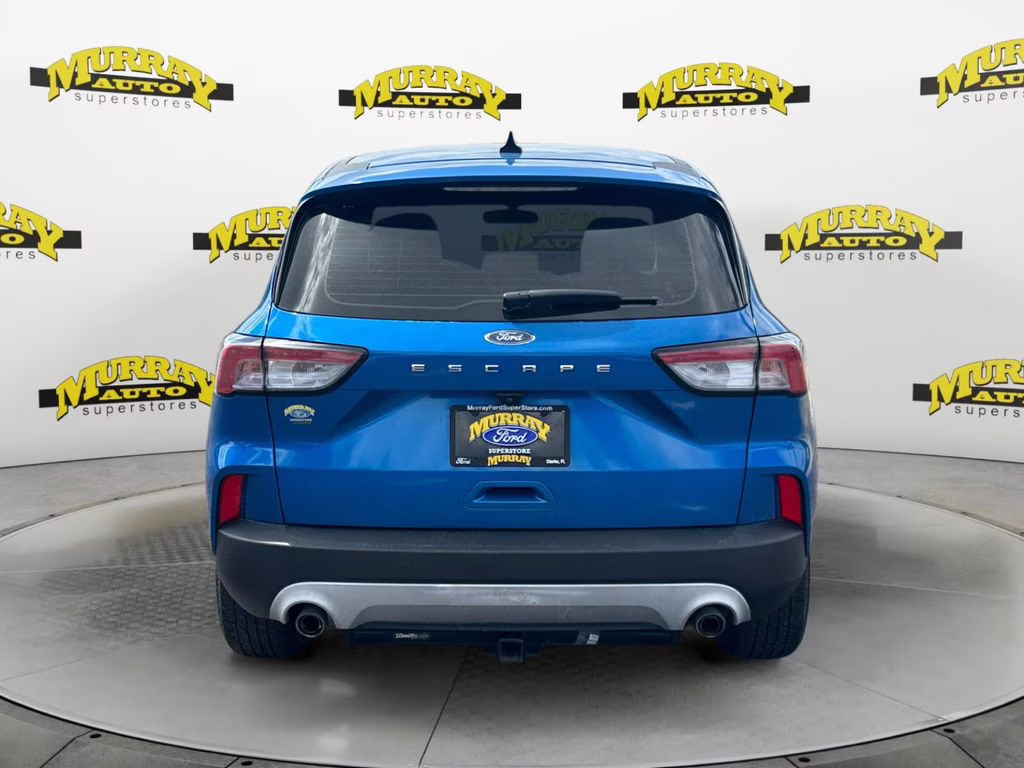 2020 Blue Metallic Ford Escape S FWD SUV
