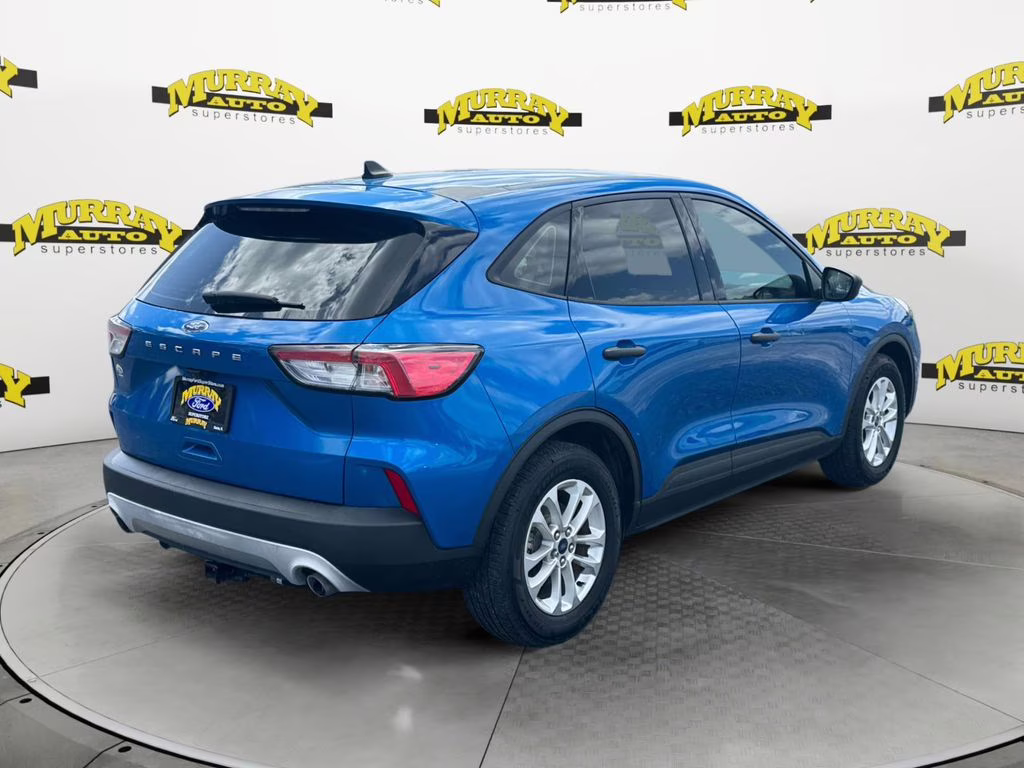 2020 Blue Metallic Ford Escape S FWD SUV