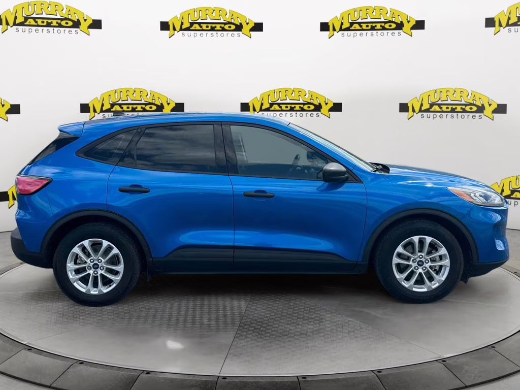 2020 Blue Metallic Ford Escape S FWD SUV