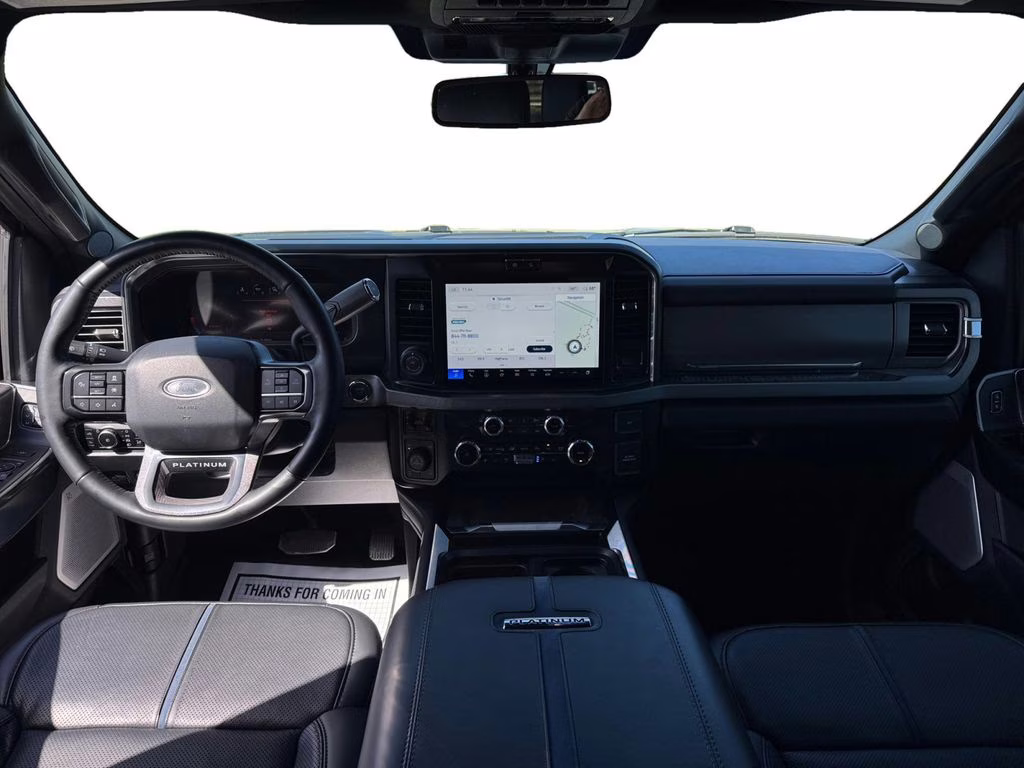 2025 Gray Metallic Ford Super Duty F-350 SRW Platinum 4X4 Truck