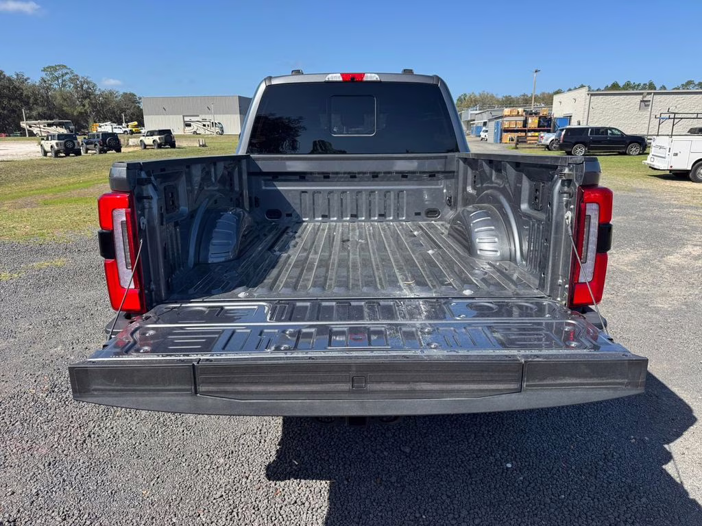 2025 Gray Metallic Ford Super Duty F-350 SRW Platinum 4X4 Truck