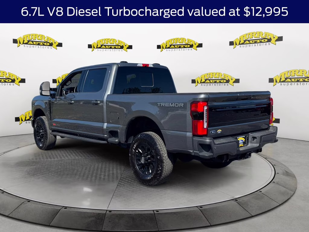 2025 Gray Metallic Ford Super Duty F-350 SRW Platinum 4X4 Truck