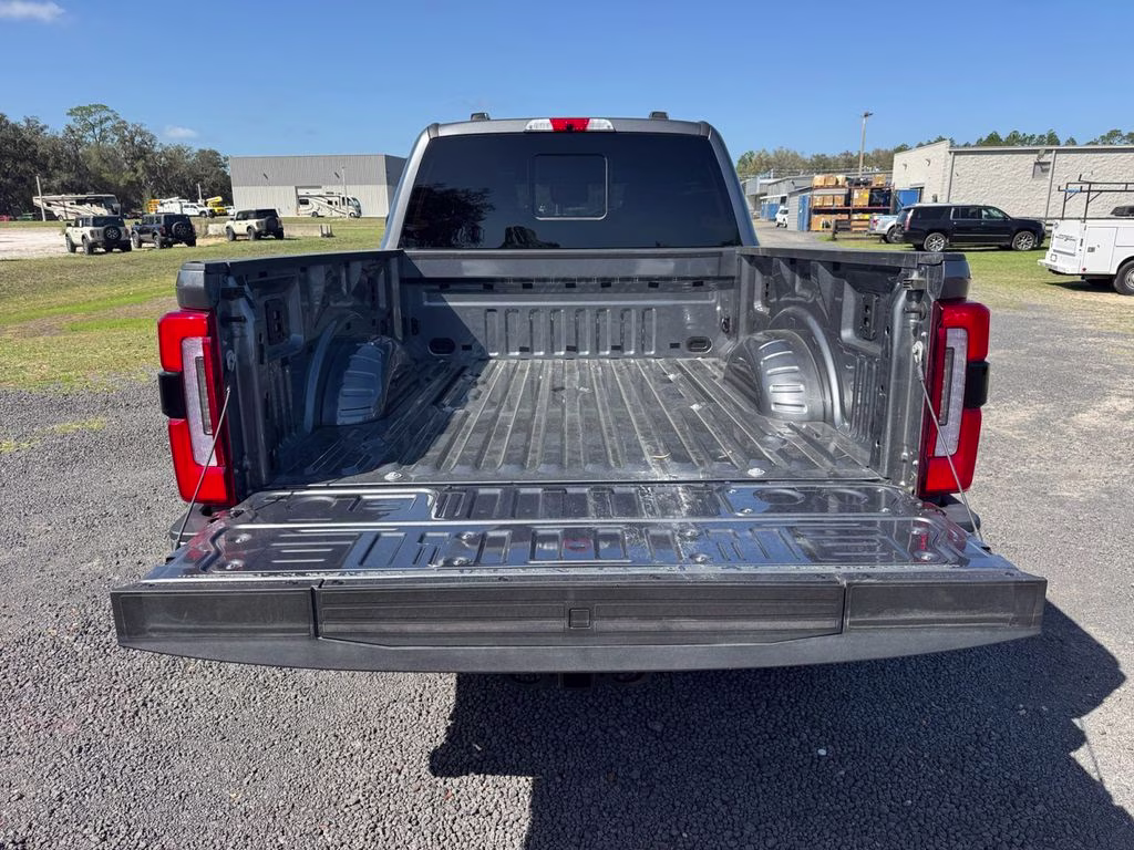 2025 Gray Metallic Ford Super Duty F-350 SRW Platinum HIGH OUTPUT 4X4 Truck