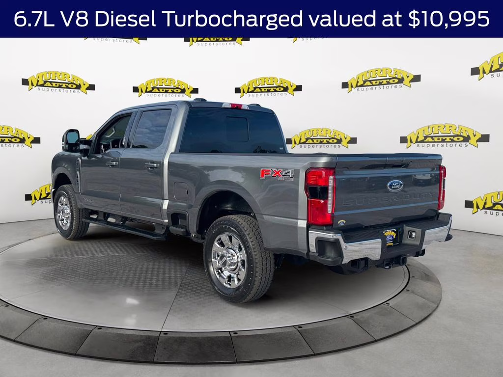 2026 Gray Metallic Ford Super Duty F-350 SRW Lariat 4X4 Truck