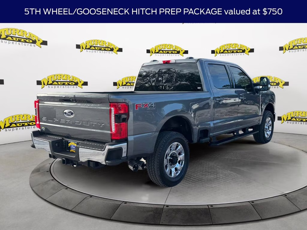 2026 Gray Metallic Ford Super Duty F-350 SRW Lariat 4X4 Truck