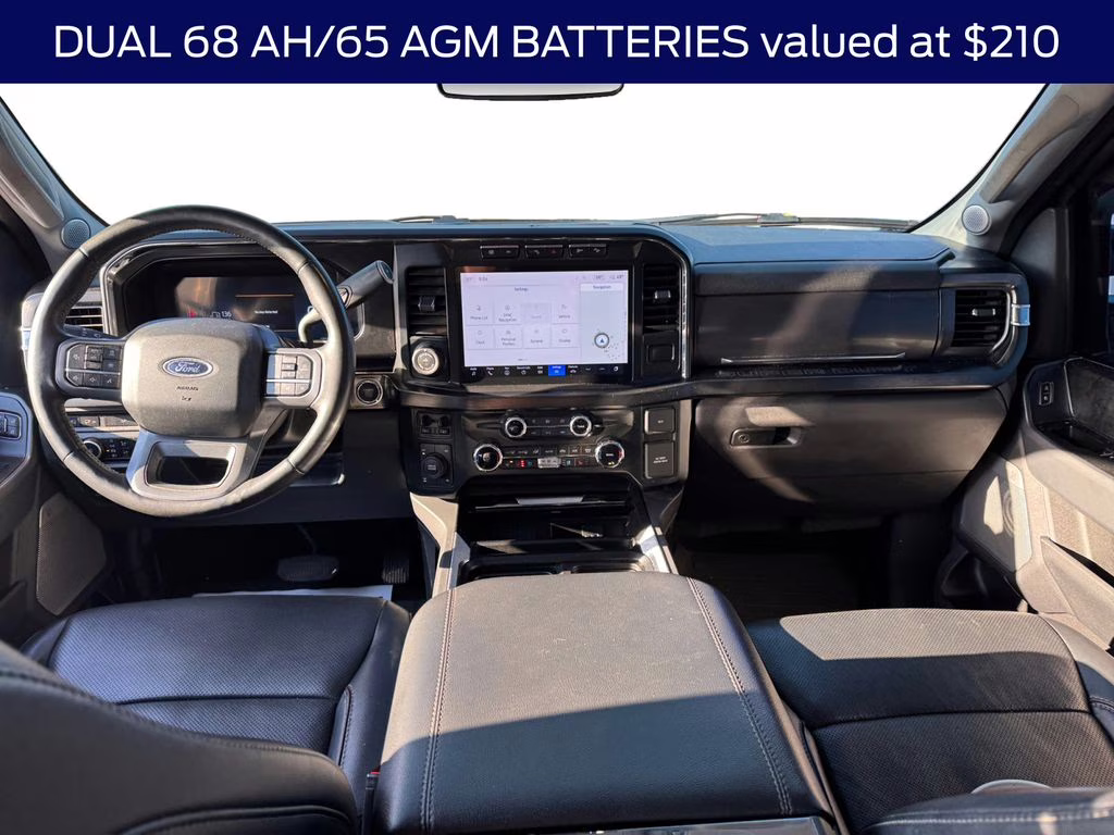 2024 Black Metallic Ford Super Duty F-350 SRW Lariat 4X4 Truck