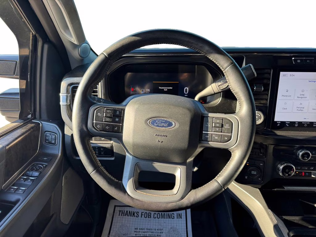 2024 Black Metallic Ford Super Duty F-350 SRW Lariat 4X4 Truck