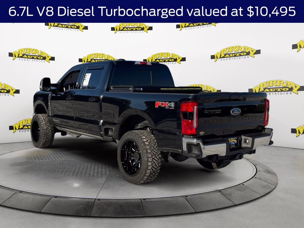 2024 Black Metallic Ford Super Duty F-350 SRW Lariat 4X4 Truck
