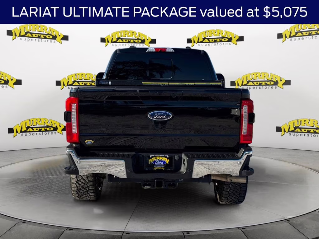 2024 Black Metallic Ford Super Duty F-350 SRW Lariat 4X4 Truck